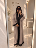 Premium lace abaya